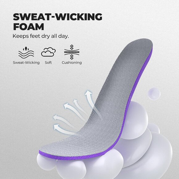 ⚡Women's Grey Black Cushion Lightweight Walking Running Shoes Tennis Sneakers - Picture 4 of 5